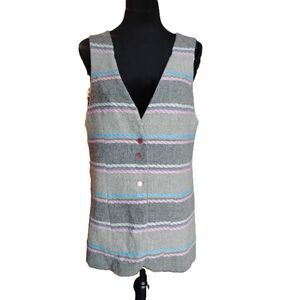 Woolco Women's Size 16 Stroller Wool Blend Vest - Vintage